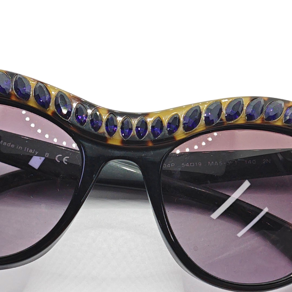Purple Synthetic Sunglasses