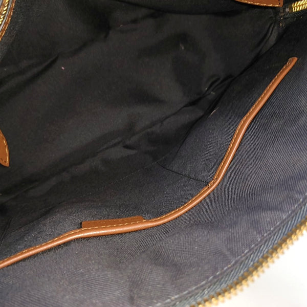 Calfskin Shoulder Bag Brown