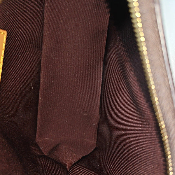 BOULOGNE Nano Monogram Coated Canvas Brown