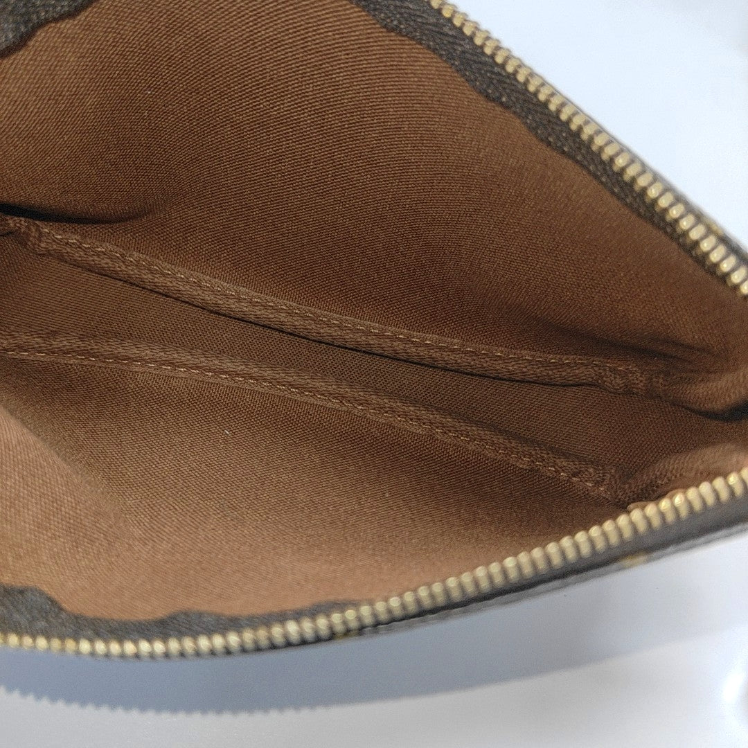ACCESSOIRES Mini Monogram Coated Canvas Brown