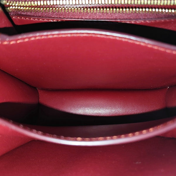 CLASSIC BOX Mini Calfskin Red