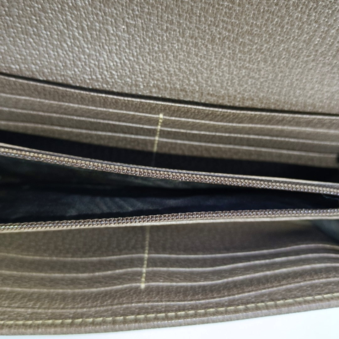 Ophidia Mini Monogram Coated Canvas Beige