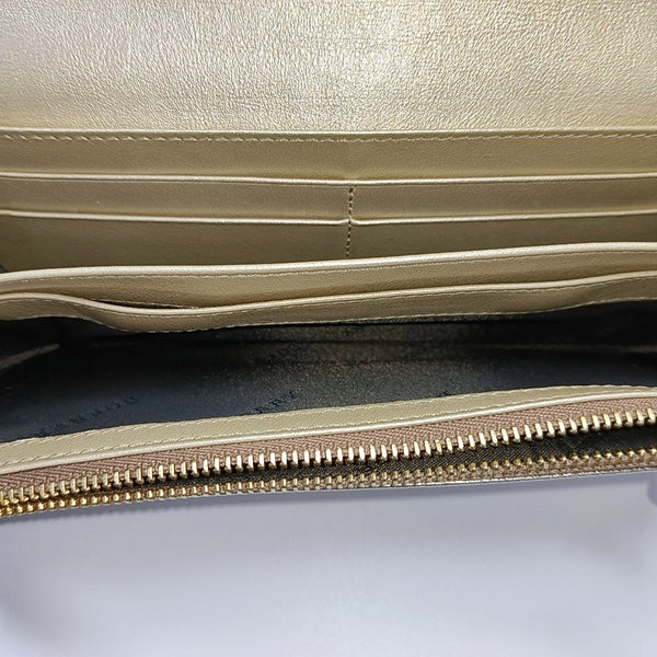 Calfskin Wallet Beige