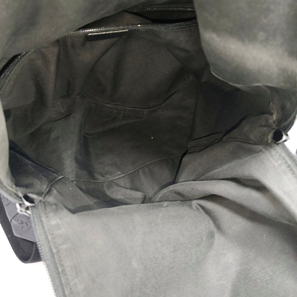 Monogram Canvas Backpack Black