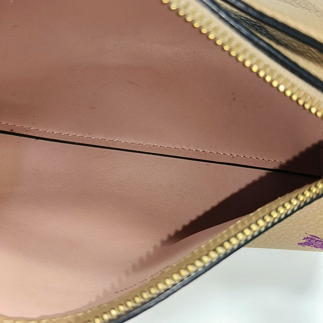 Calfskin Shoulder Bag Brown