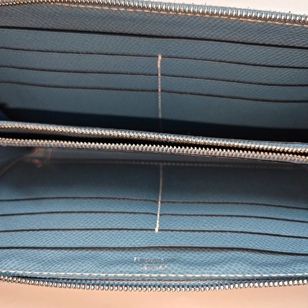 Silk'in Epsom Blue Wallet