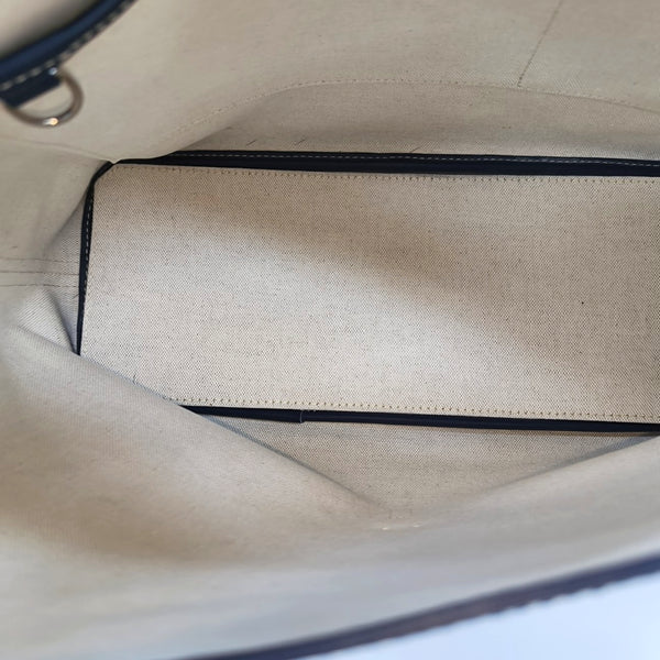 Capétien MM Coated Canvas Blue