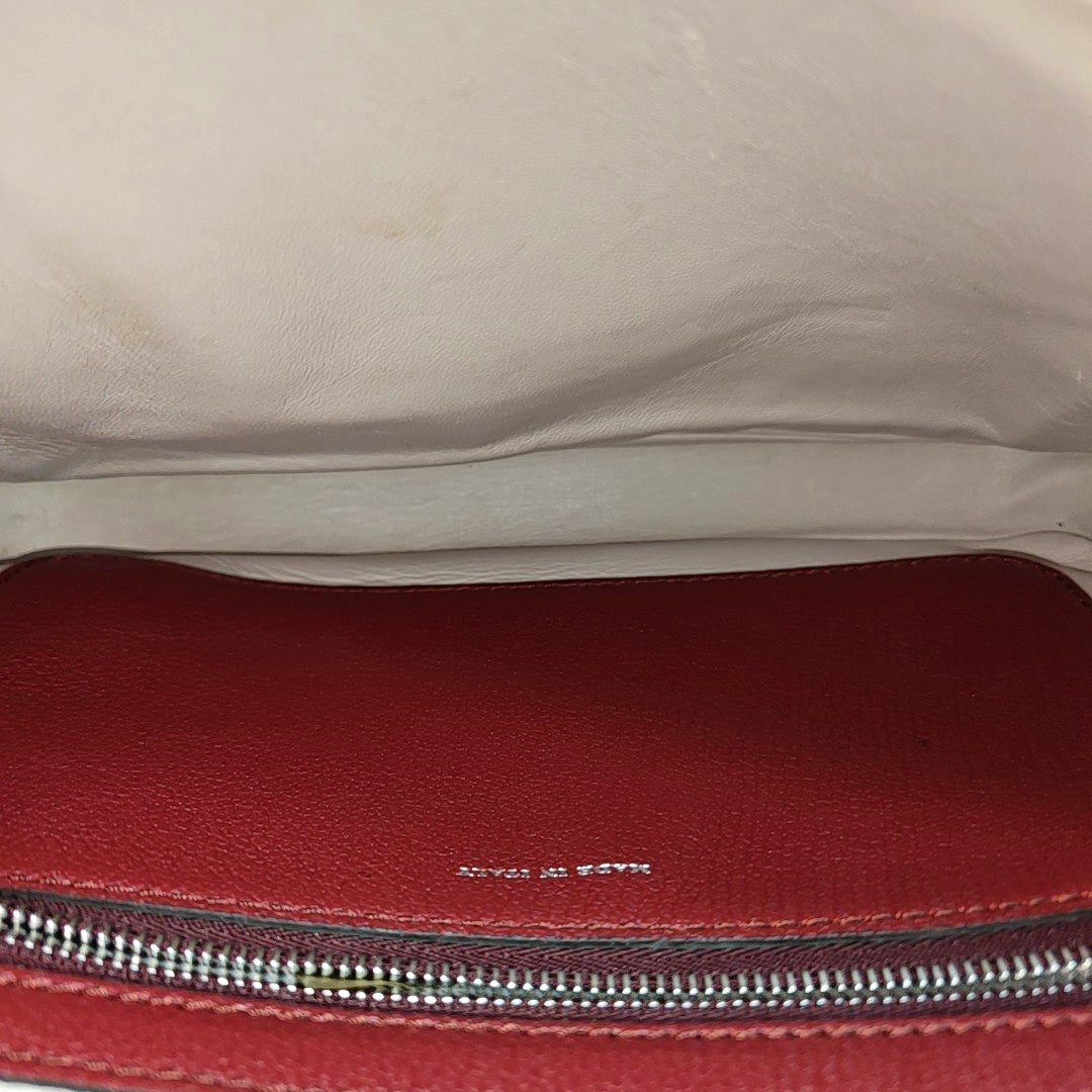 D-Ring Calfskin Red
