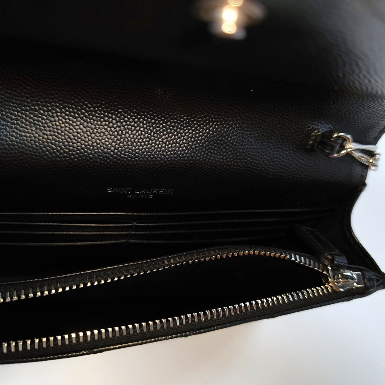 MONOGRAM WOC Chevron Calfskin Black