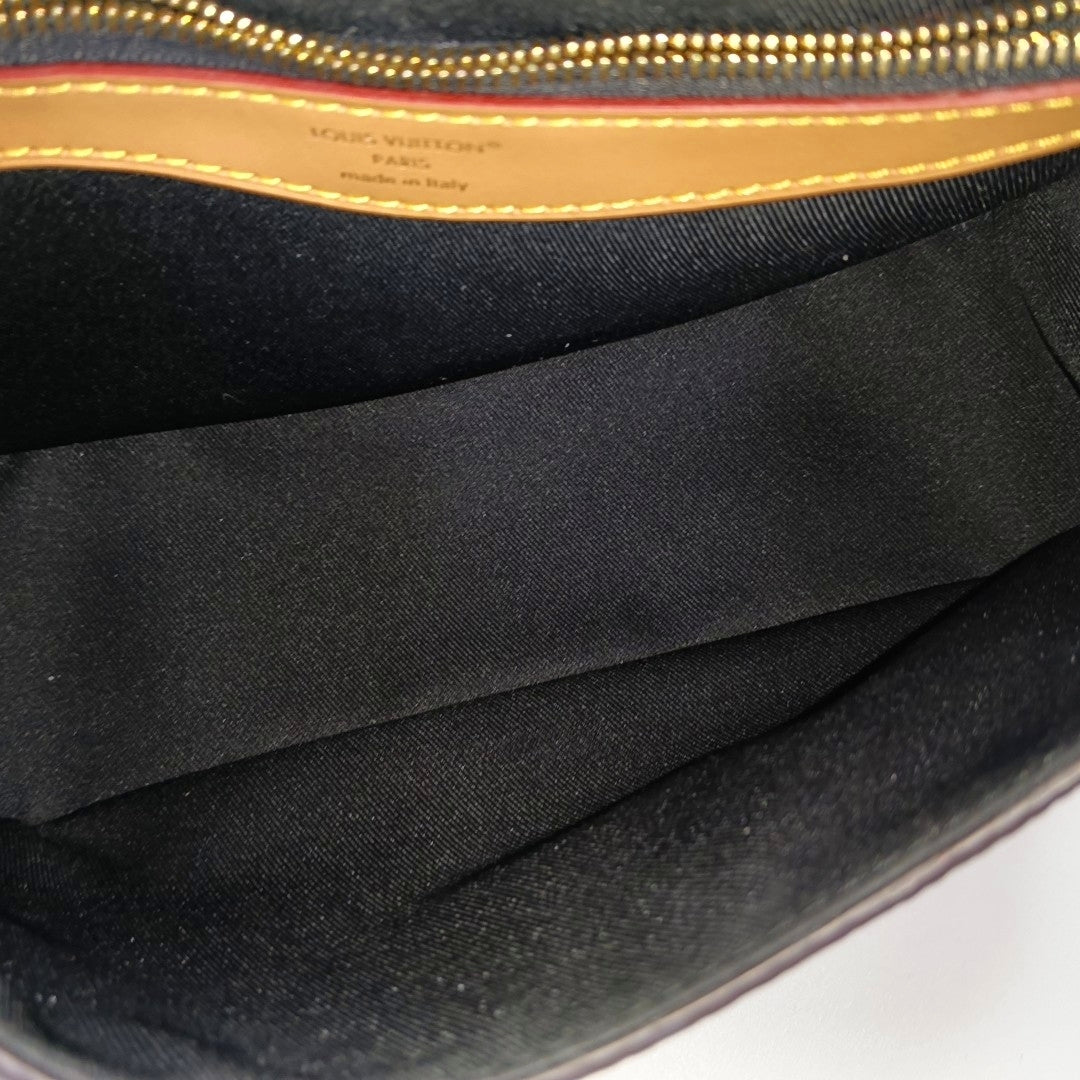 DIANE Monogram Coated Canvas Brown
