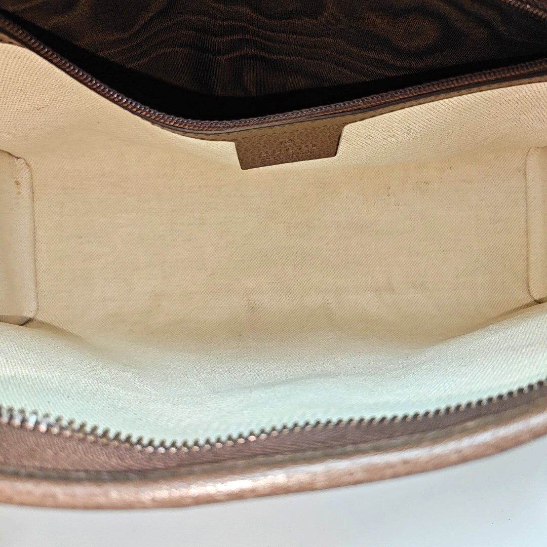 Ophidia Monogram Coated Canvas Beige