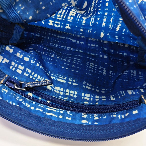 Nylon Clutch Blue