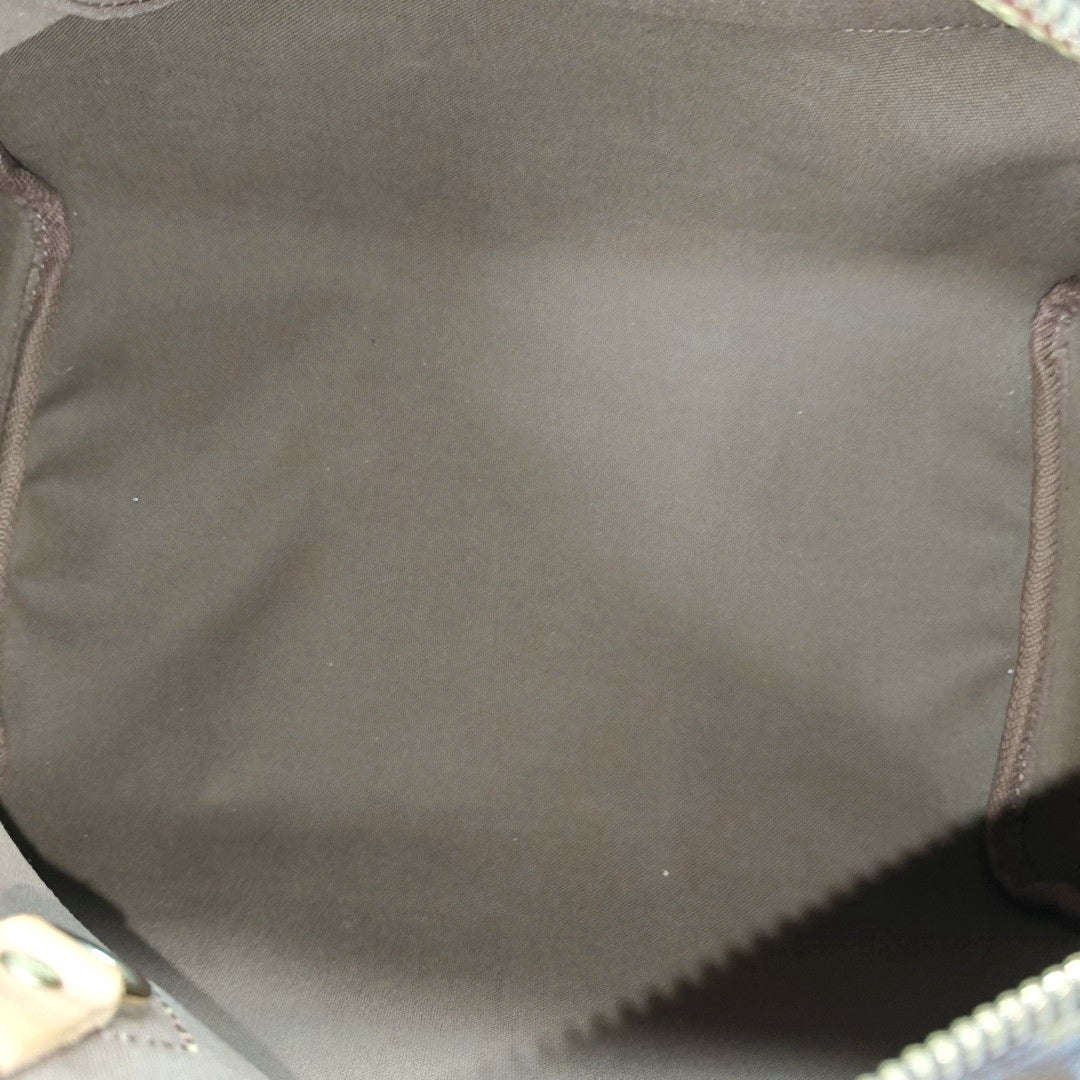 SPEEDY 30 Monogram Coated Canvas Brown