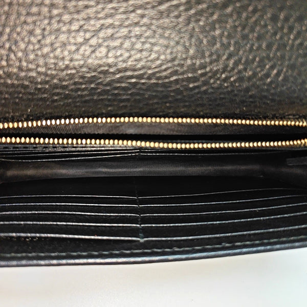 Interlocking G Small Calfskin Black