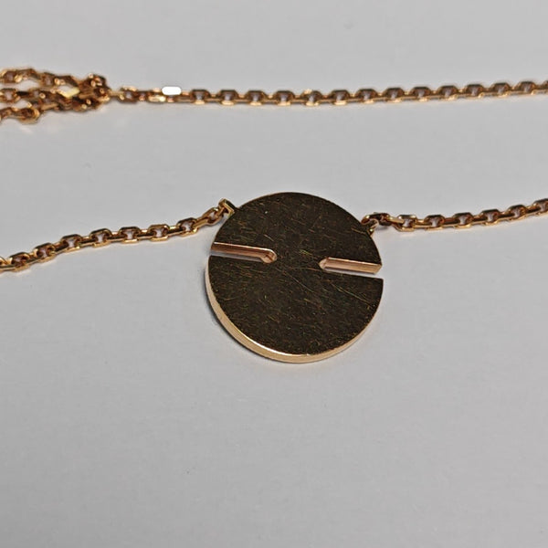 Jeux De Liens 18k Rose Gold Necklace