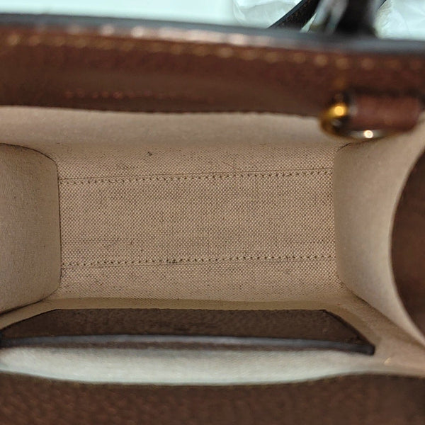 Retro Mini Monogram Coated Canvas Beige