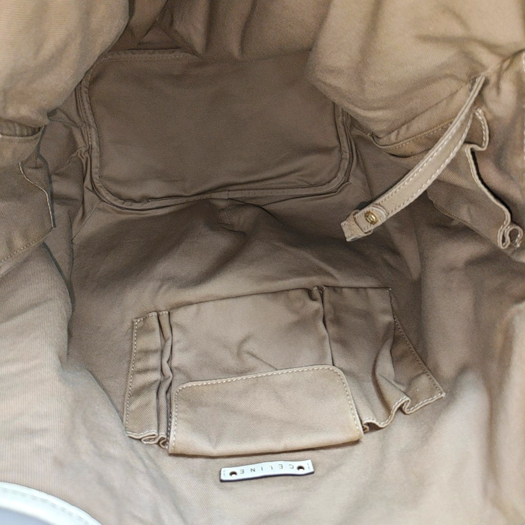 Canvas Tote Bag Beige