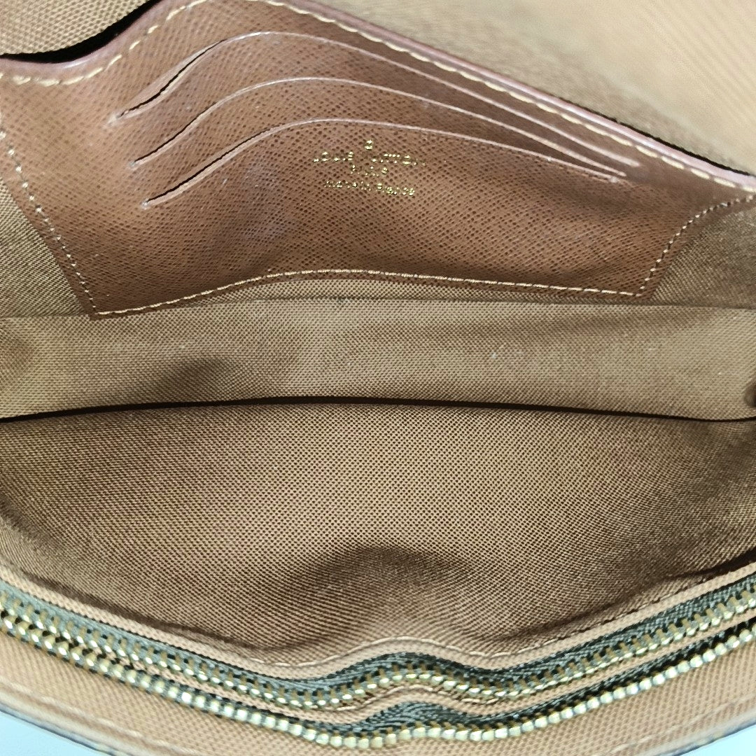 IVY Monogram Coated Canvas Brown