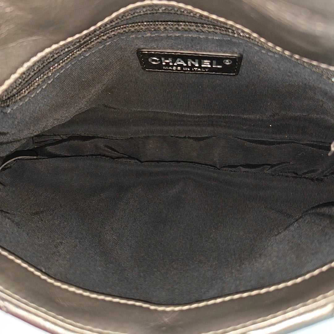 Quilted Calfskin Silver