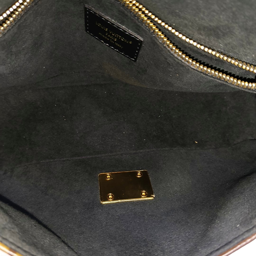 TRUNKIE Monogram Coated Canvas Brown