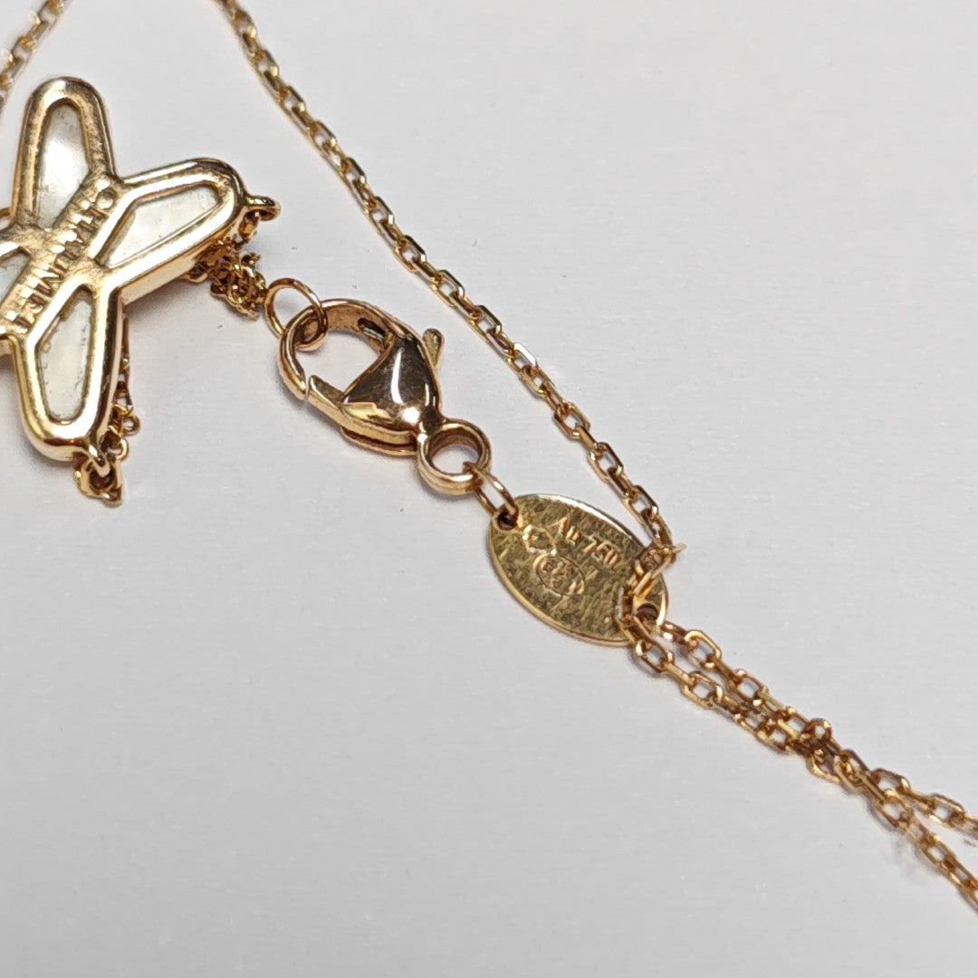 Jeux De Liens 18k Rose Gold Necklace