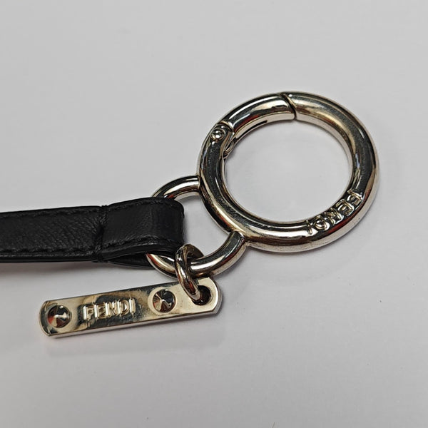 Leather Bag Charm Multicolor