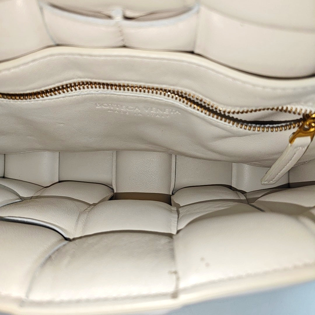Cassette Medium Lambskin White