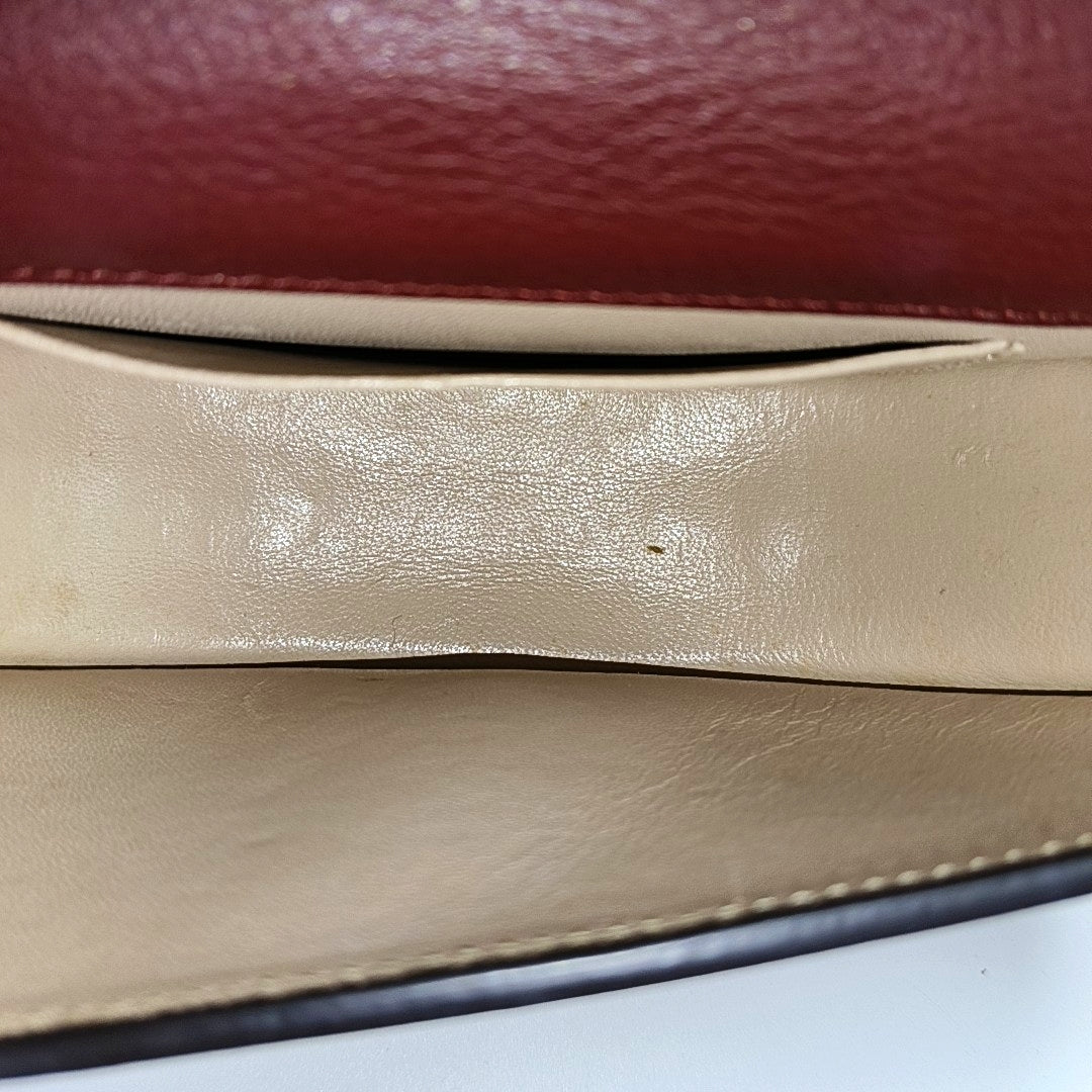 Nile Small Calfskin Red