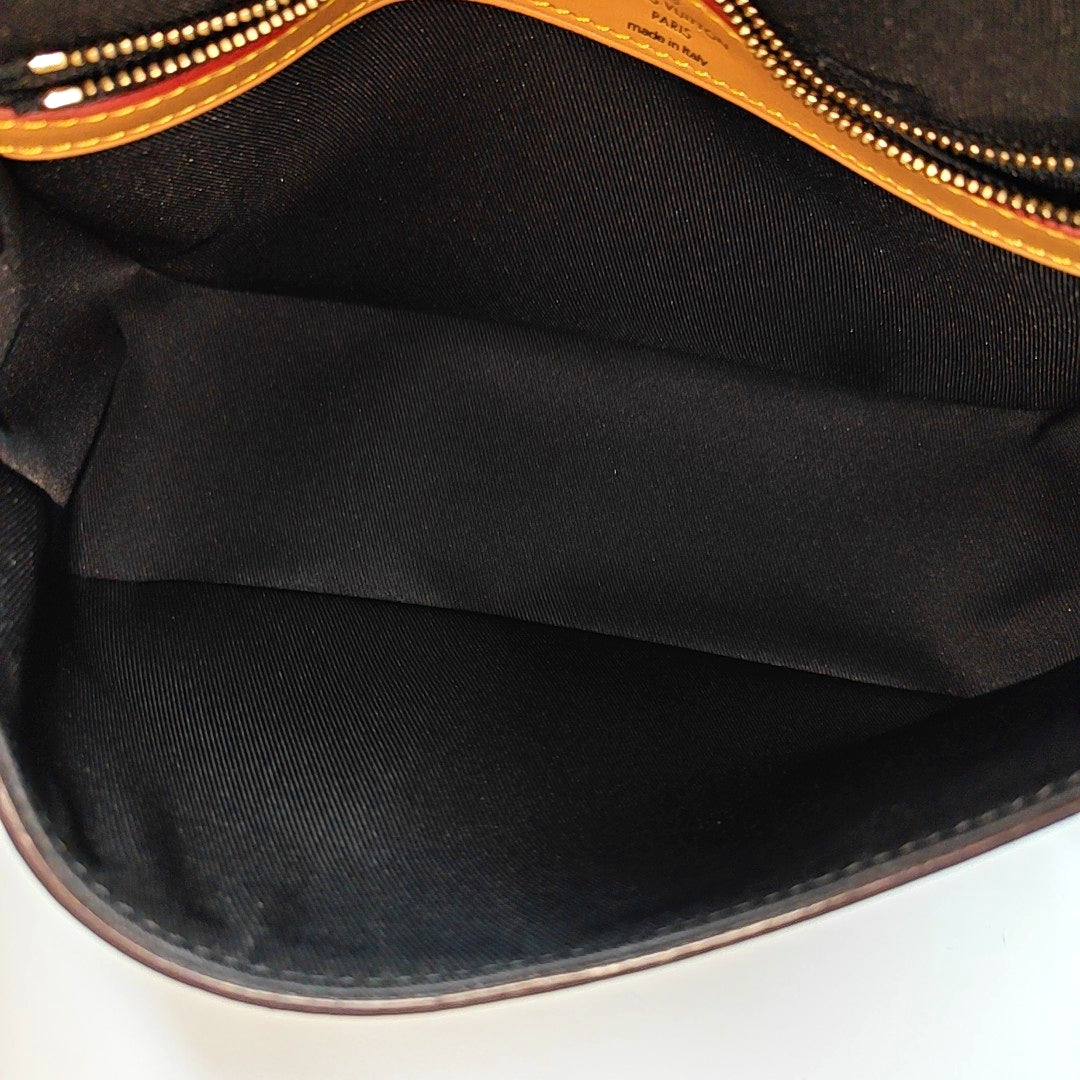 DIANE Monogram Coated Canvas Brown
