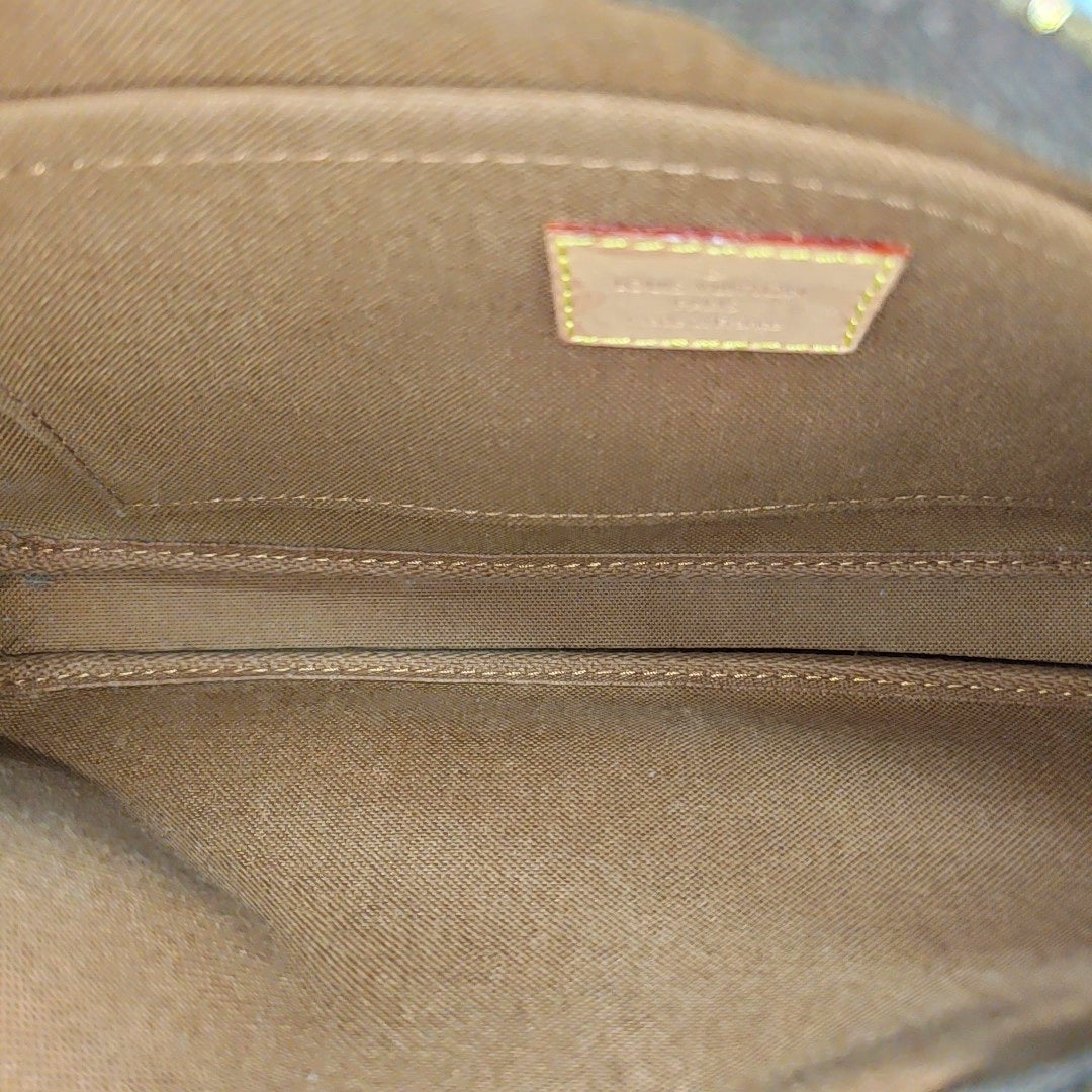 MULTI Monogram Coated Canvas Brown