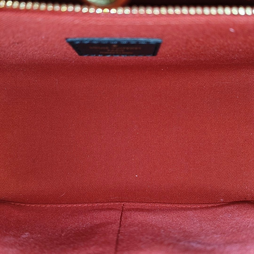 ONTHEGO PM Monogram Coated Canvas Brown