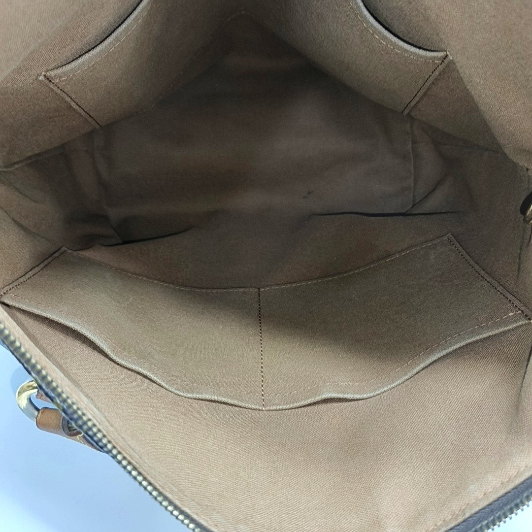 TOTALLY MM Monogram Coated Canvas Brown
