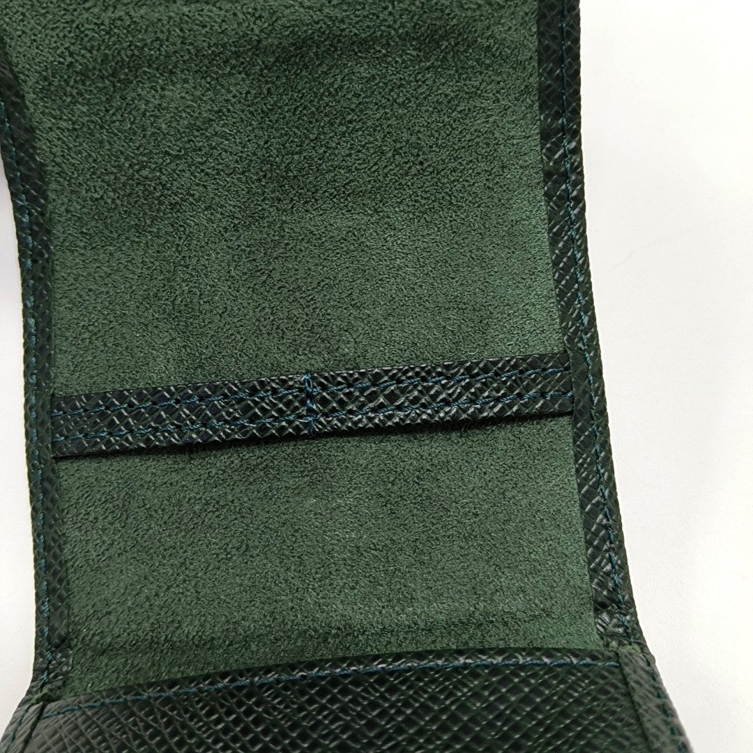 ELISE Calfskin Green Card Holder