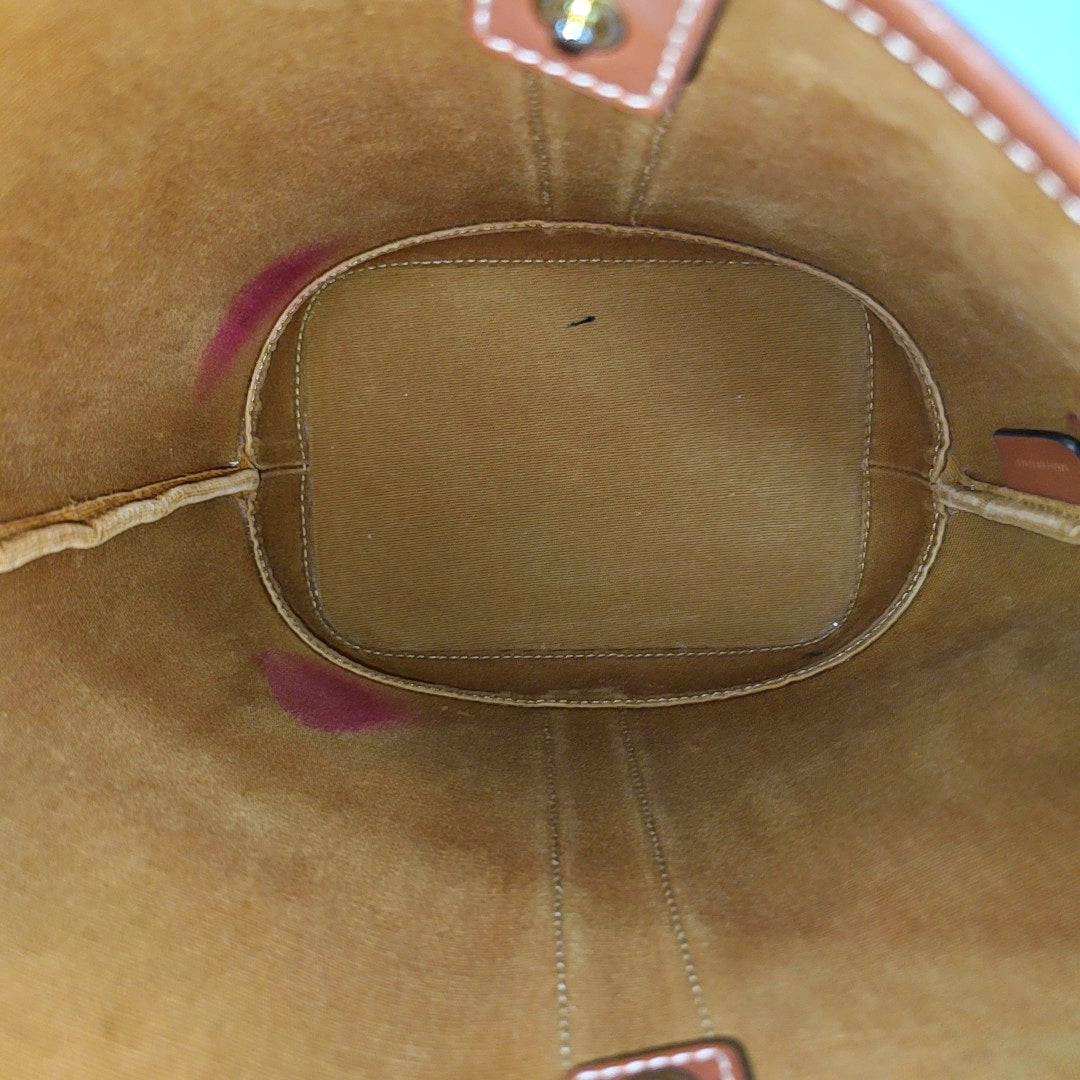TRIOMPHE CANVAS Small Coated Canvas Brown