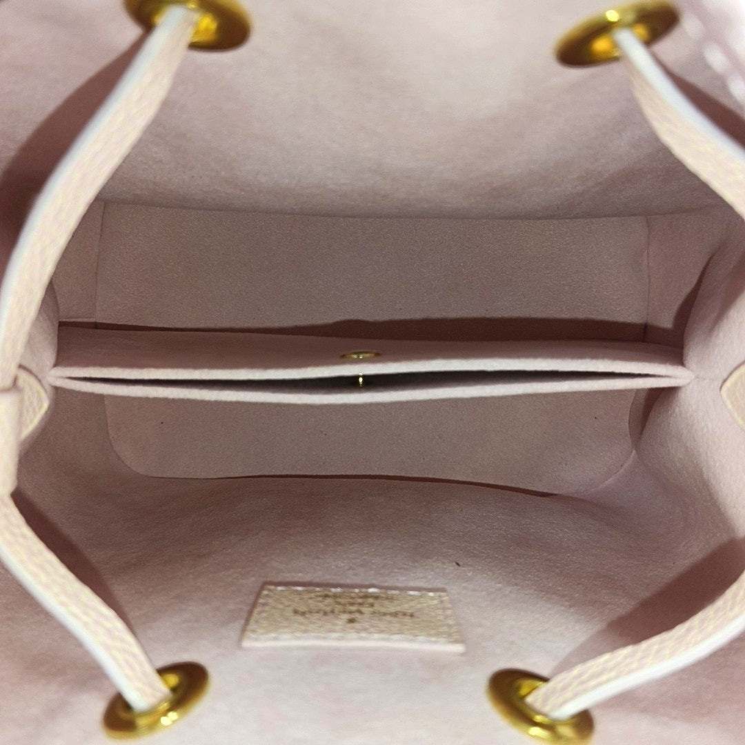NÉONOÉ BB Monogram Calfskin Pink