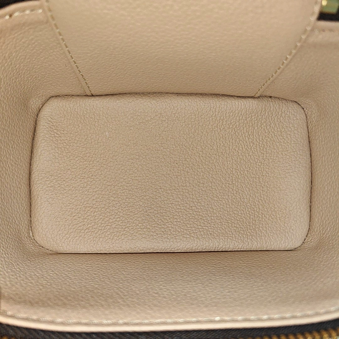 NICE Super Mini Monogram Coated Canvas Brown
