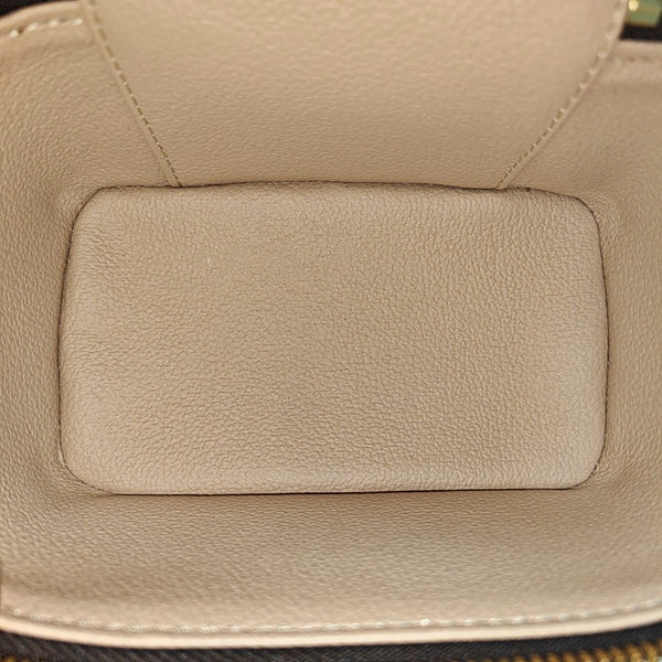 NICE Super Mini Monogram Coated Canvas Brown