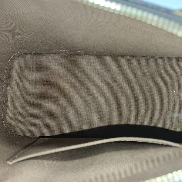 ALMA BB Monogram Coated Canvas Brown