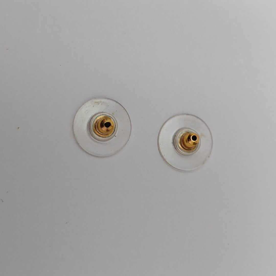Metal Gold Stud Earrings