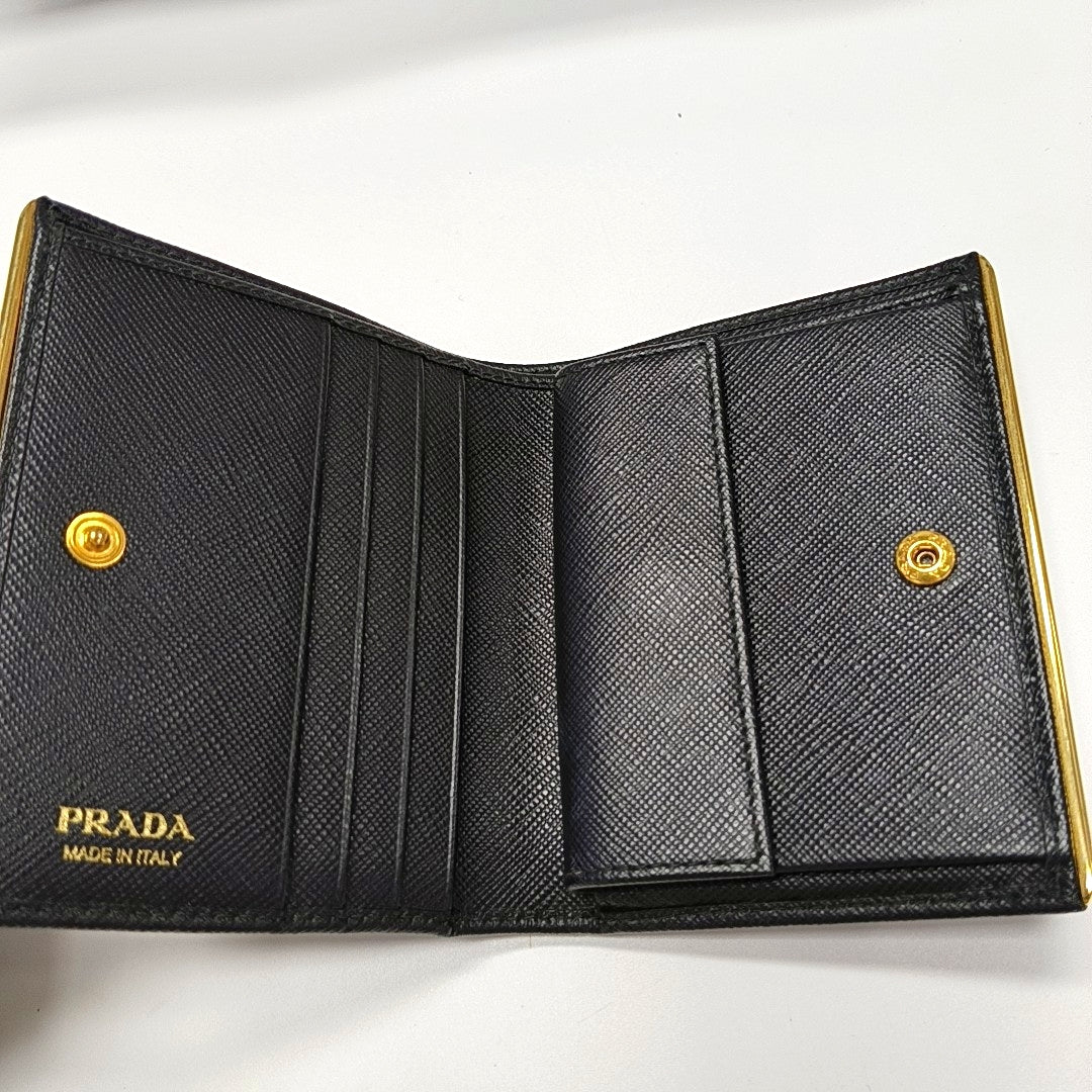 Calfskin Wallet Black