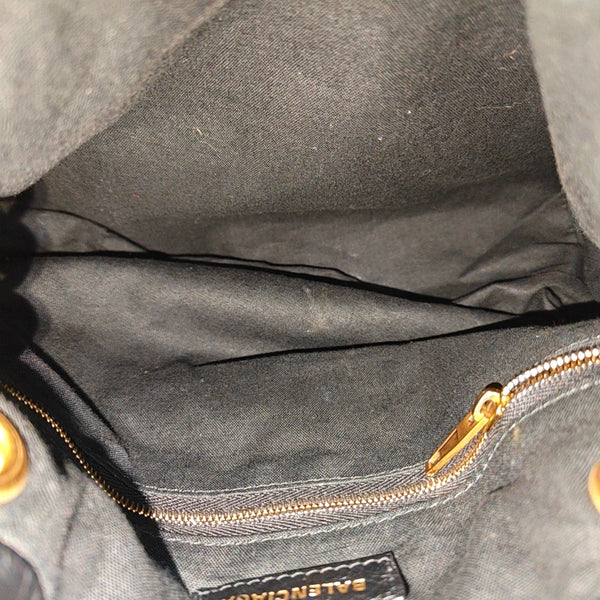 Calfskin Shoulder Bag Black