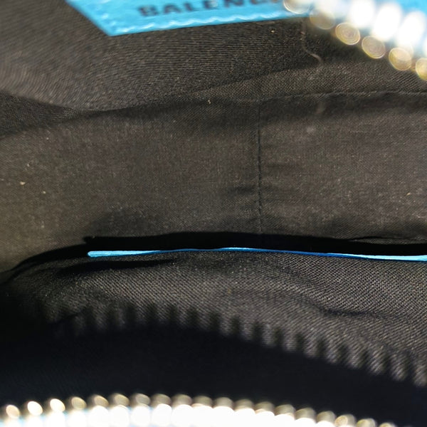 Le Cagole Mini Lambskin Blue