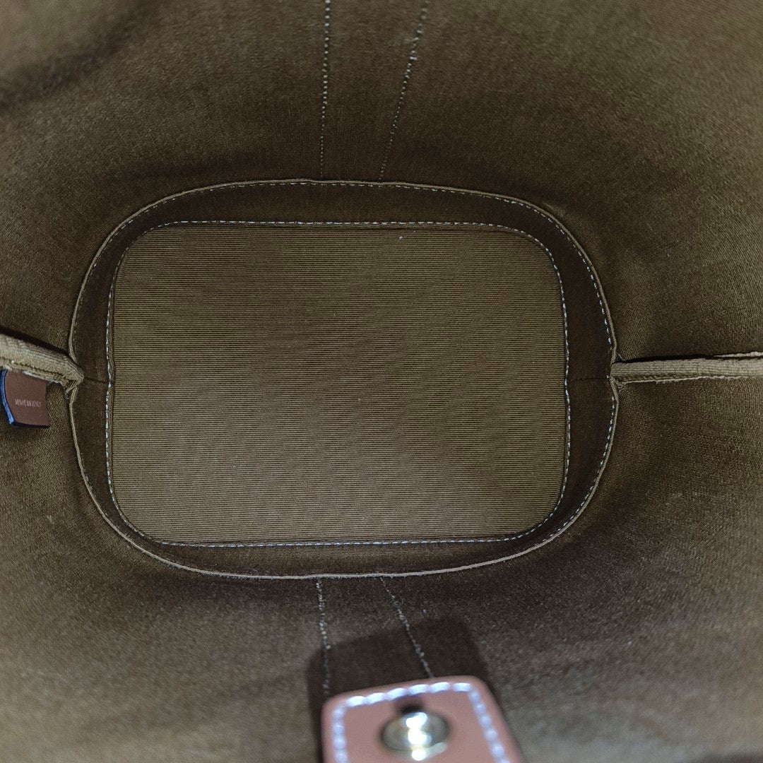 TRIOMPHE CANVAS Small Coated Canvas Brown