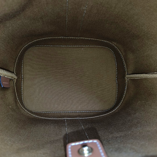 TRIOMPHE CANVAS Small Coated Canvas Brown