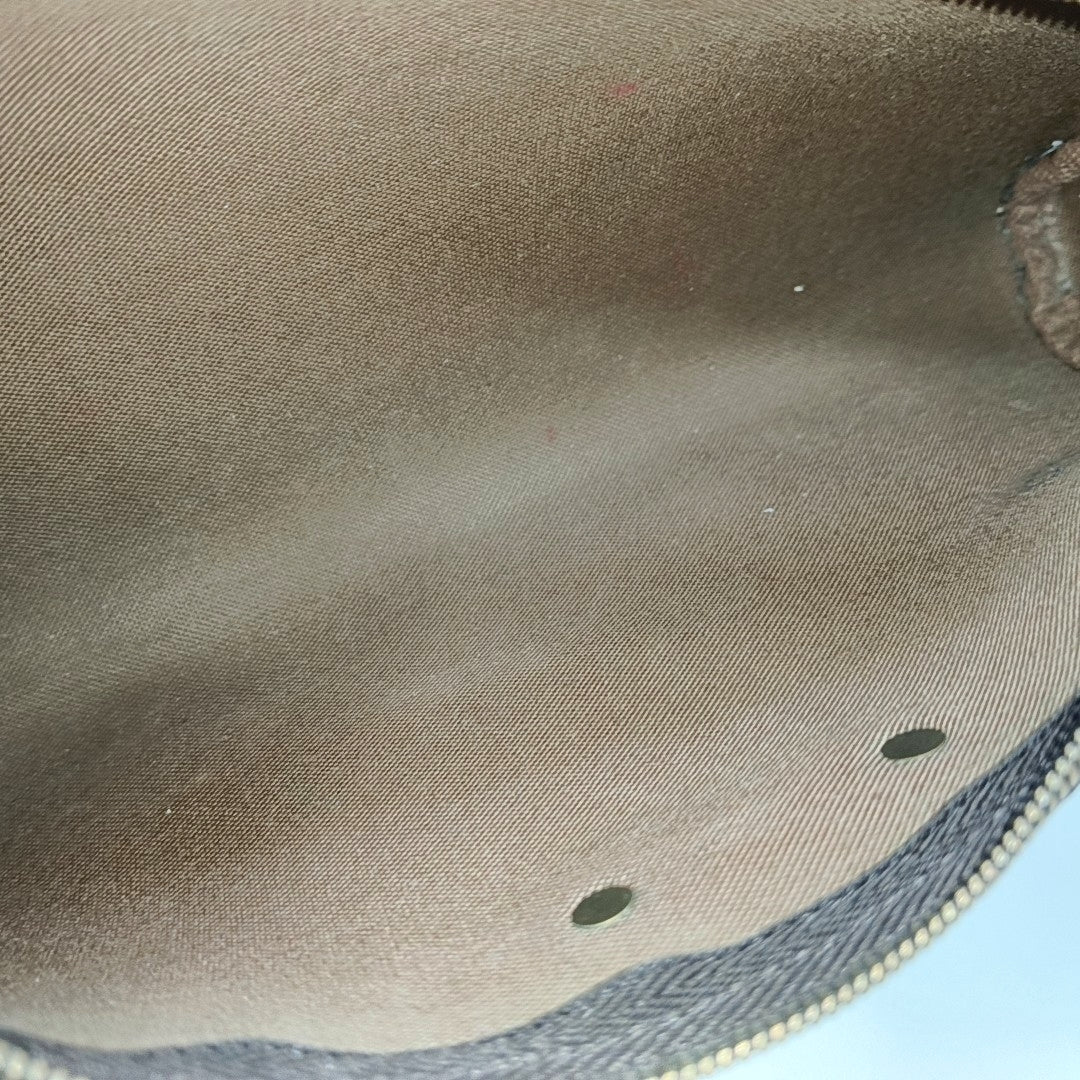 EVA Monogram Coated Canvas Brown