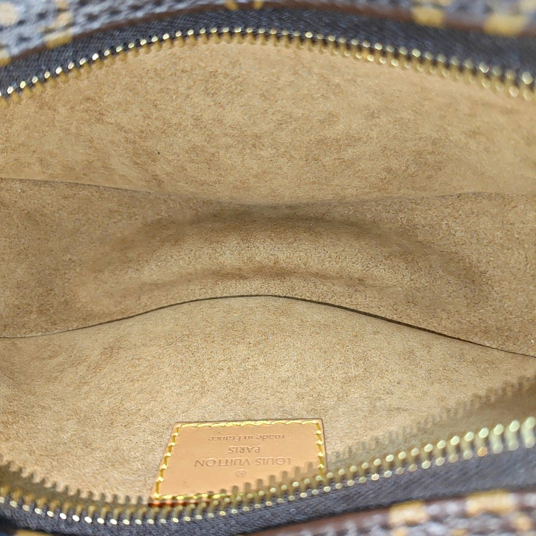 LOOP Monogram Coated Canvas Brown