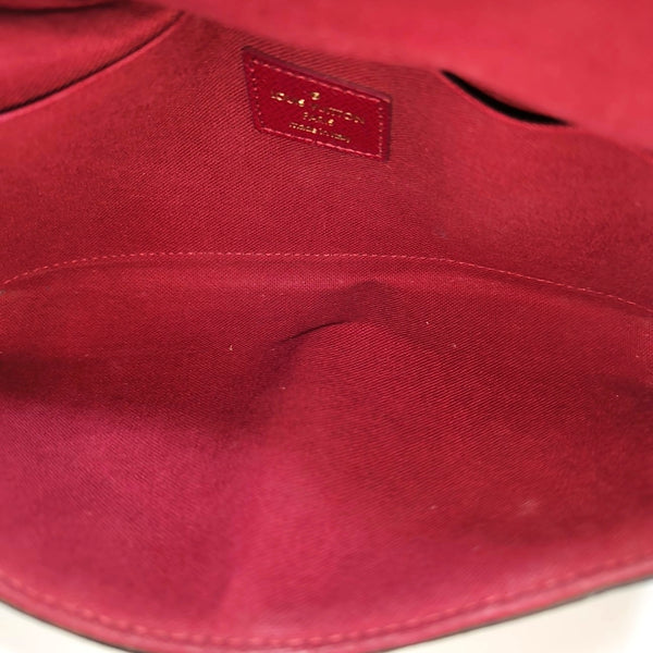 FÉLICIE Monogram Coated Canvas Brown