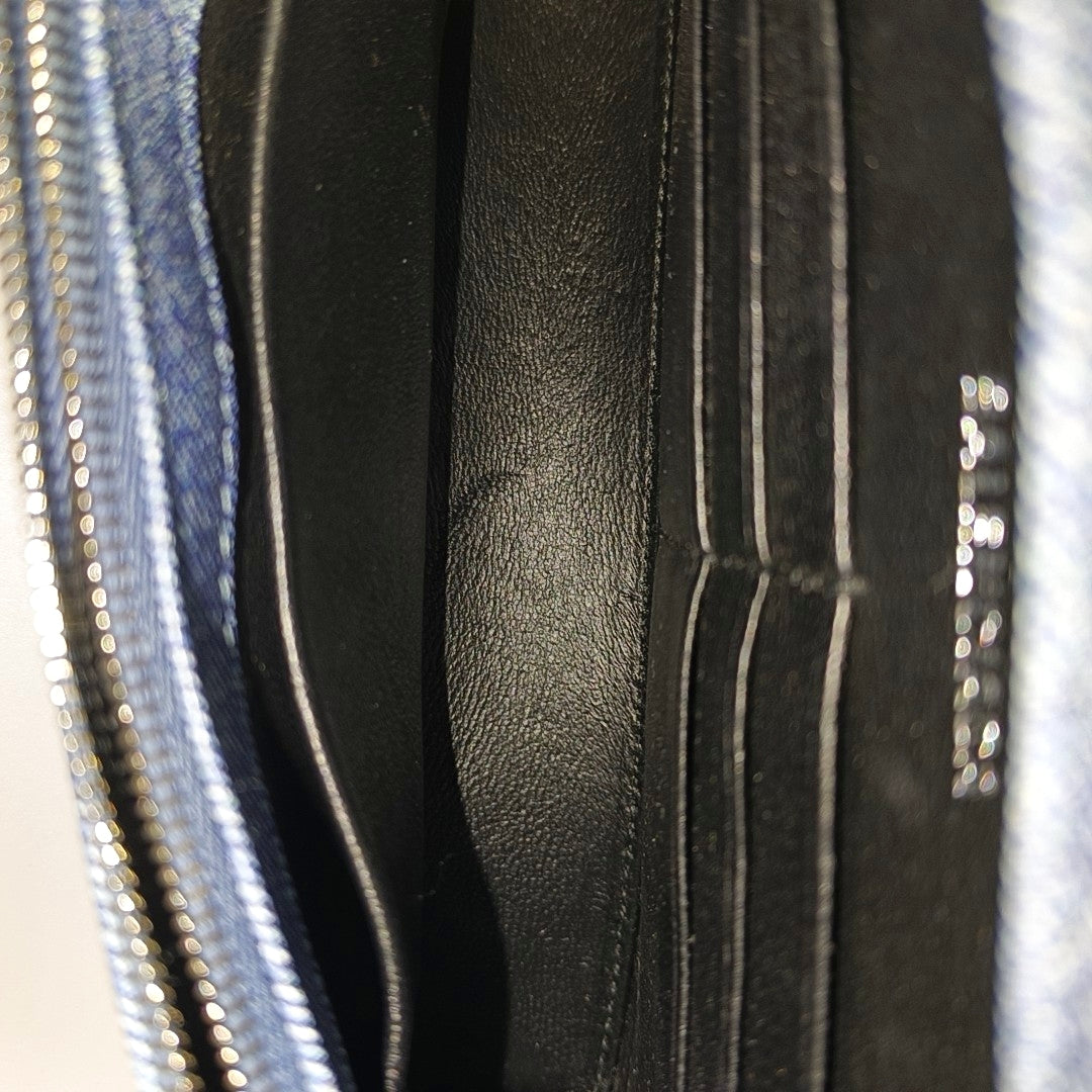 Hourglass Small Calfskin Blue