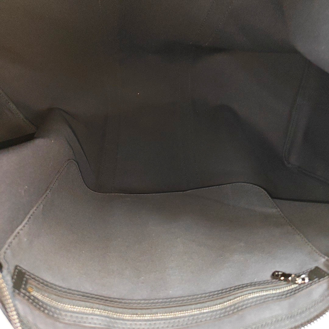 KEEPALL 55 Monogram Coated Canvas Black