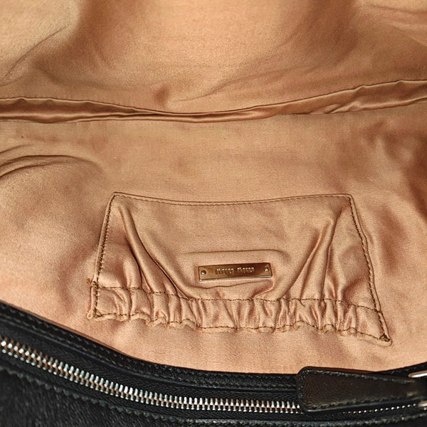 Crystal Lambskin Black
